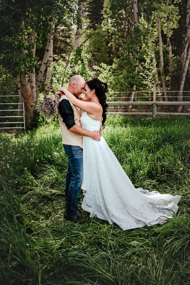 Newlyweds Wedding Photo Session at Meadow Valley Ranch